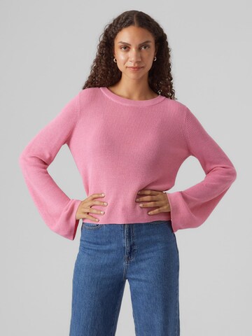 Pull-over 'LEXSUN' VERO MODA en rose : devant