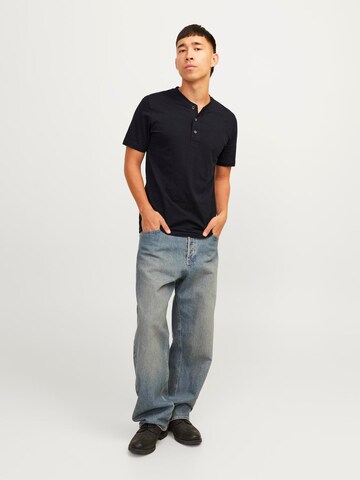 JACK & JONES Shirt 'JJBlunixs' in Zwart