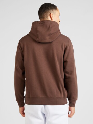 Coupe regular Sweat-shirt 'Club Fleece' Nike Sportswear en marron