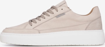 PS Poelman Sneakers laag 'Enzo' in Beige: voorkant
