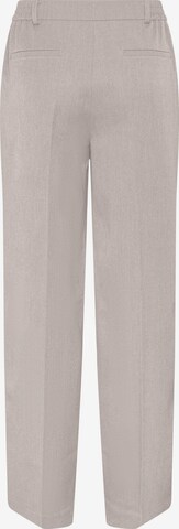 PIECES Loose fit Pleated Pants 'Camil' in Grey