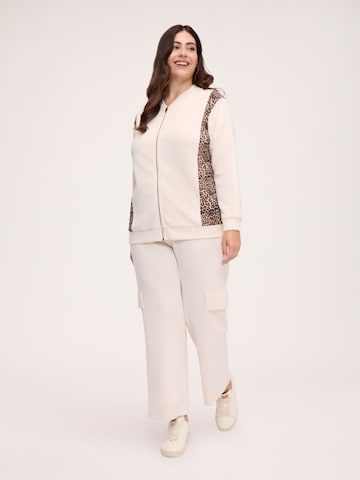 Fiorella Rubino Sweat jacket in Beige
