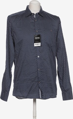 Ted Baker Button Up Shirt in M in Blue: front