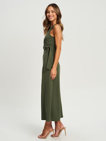 Tussah Cocktail Dress 'POLINA' in Green
