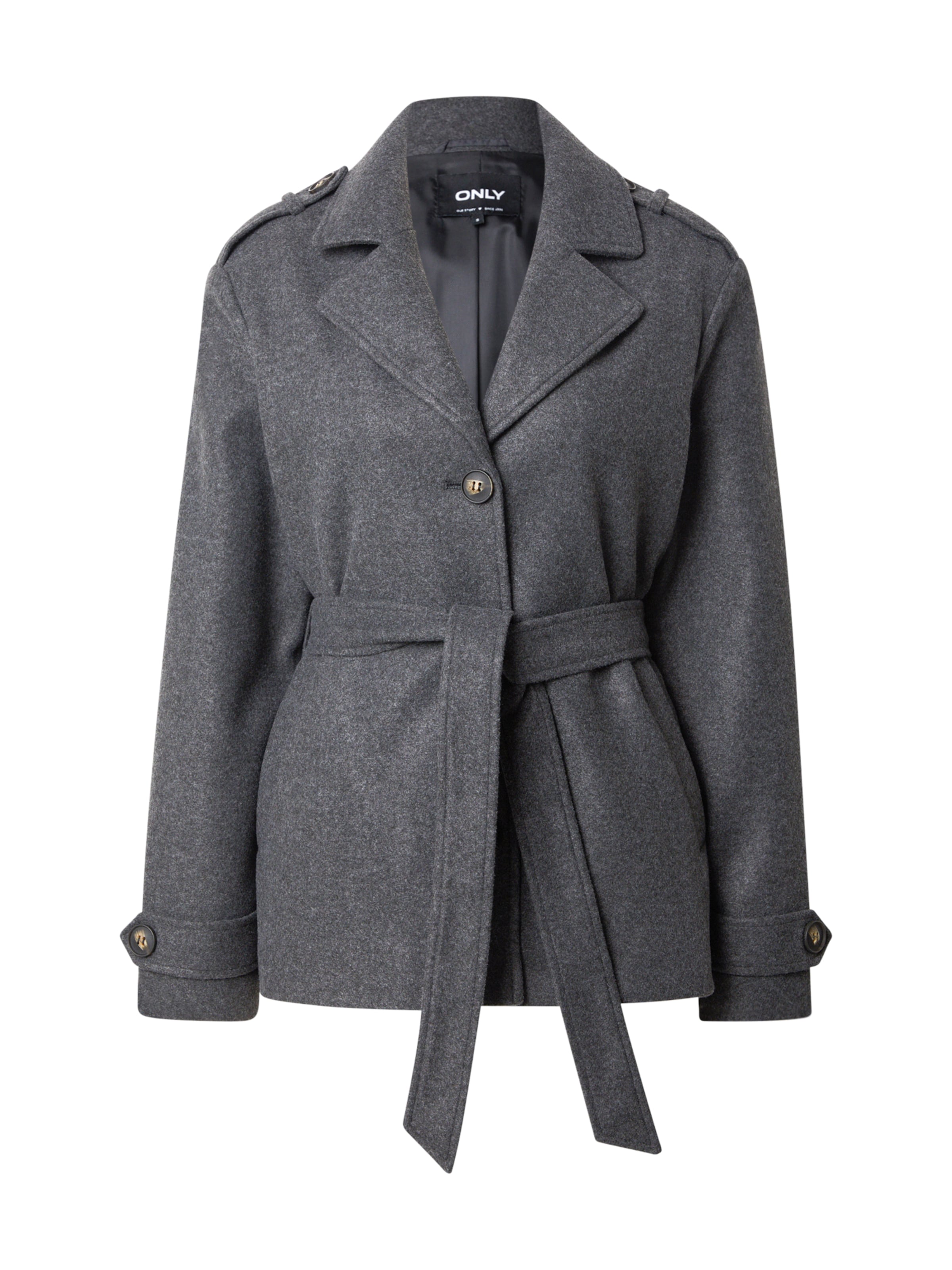 ONLY Övergångsjacka 'ONLNANCY' i grå: framsida