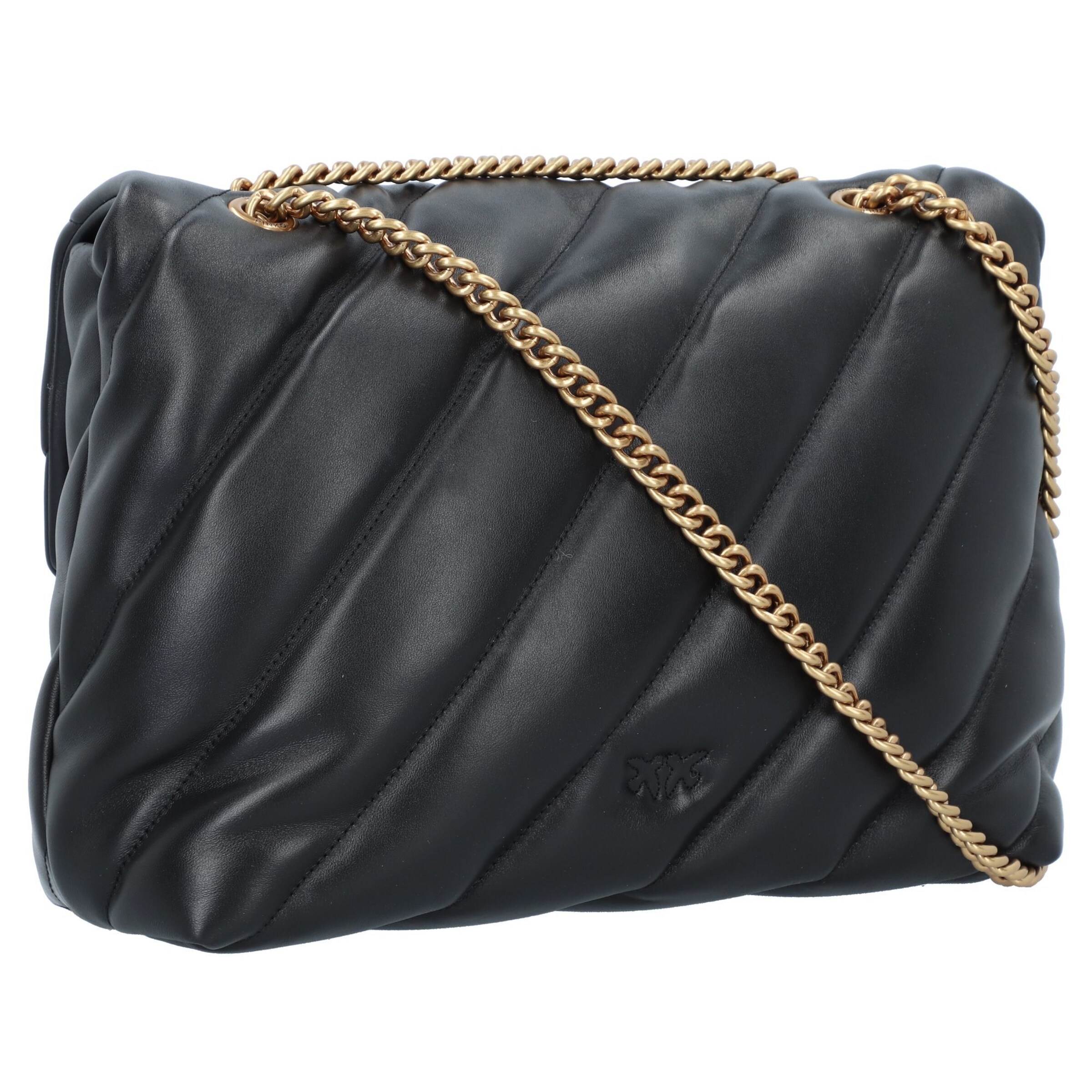 PINKO Schoudertas 'Love ' in Zwart