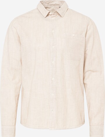 BLEND Regular fit Overhemd in Bruin: voorkant