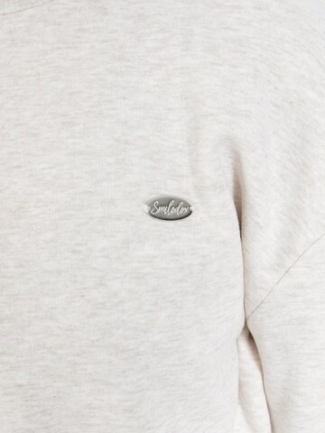Smilodox Sweatshirt 'Amelia' in Beige