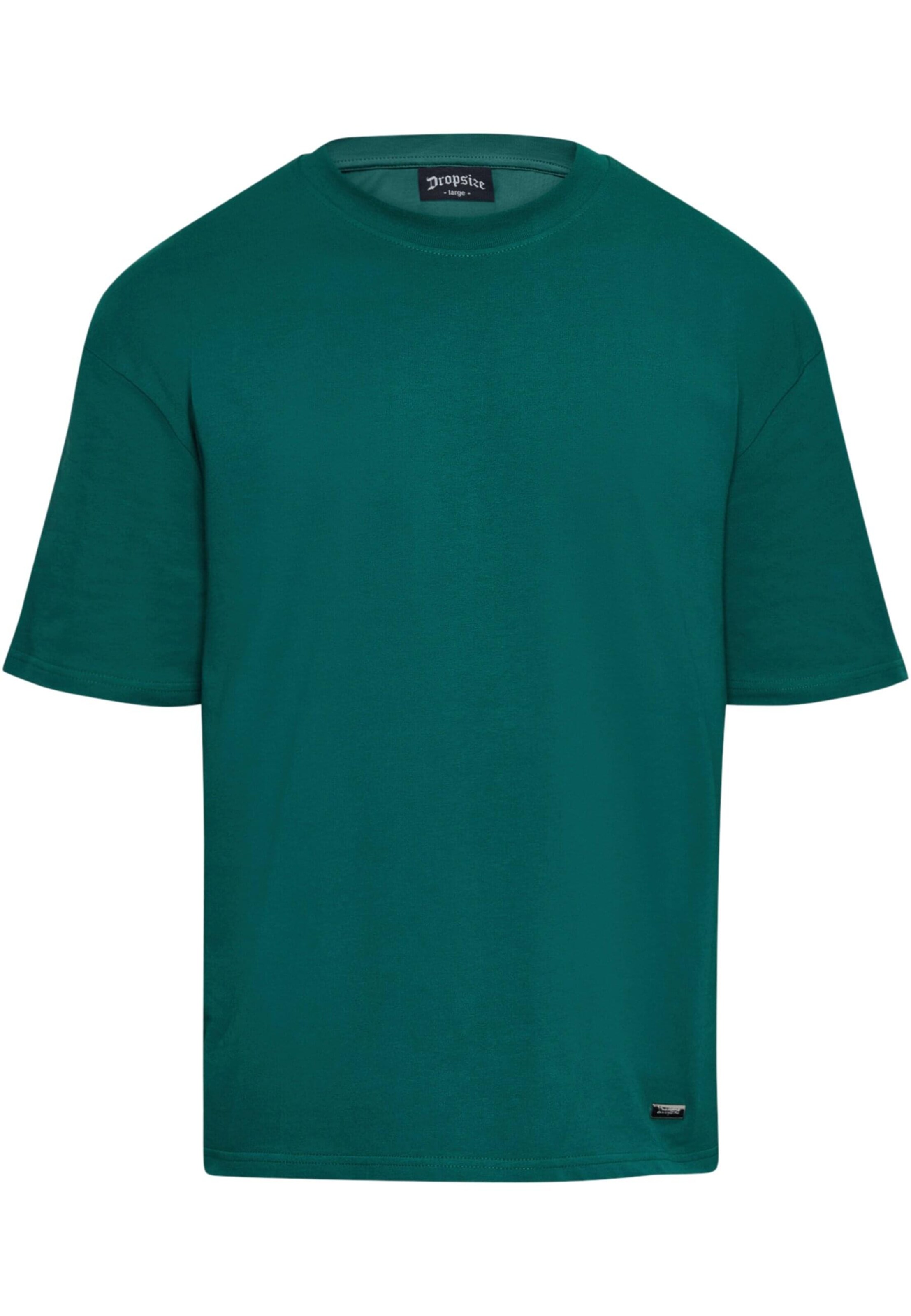 T-Shirt Dropsize en vert : devant