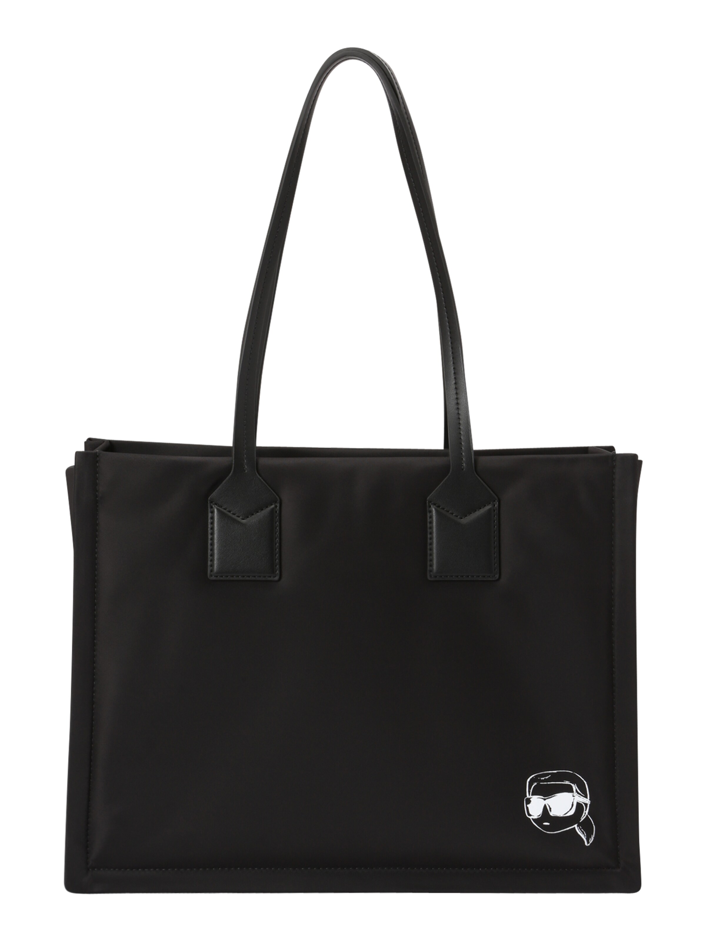 Shopper 'Ikon' Karl Lagerfeld di colore nero / bianco, Visualizzazione prodotti