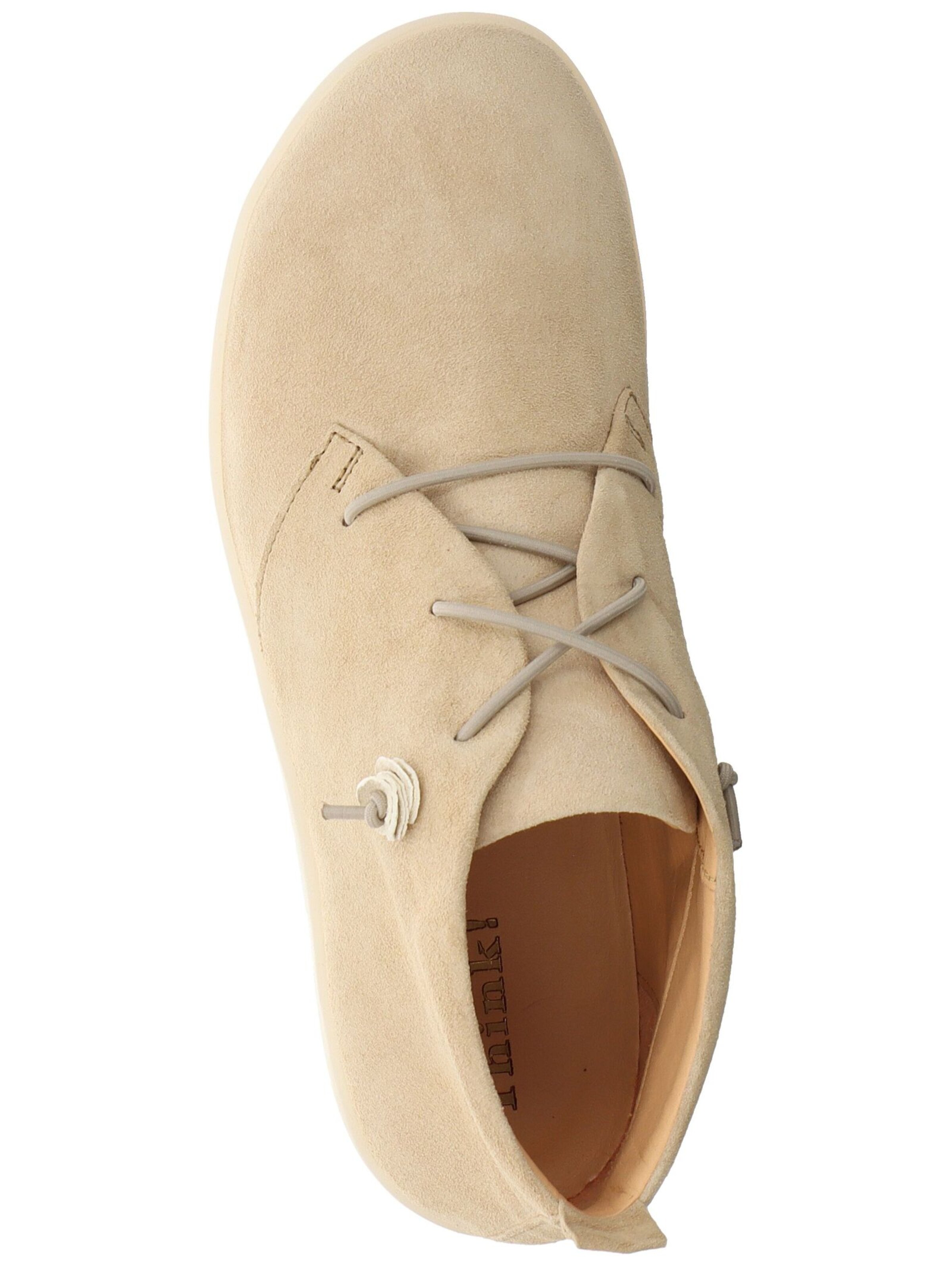 THINK! Schnürstiefelette in Beige