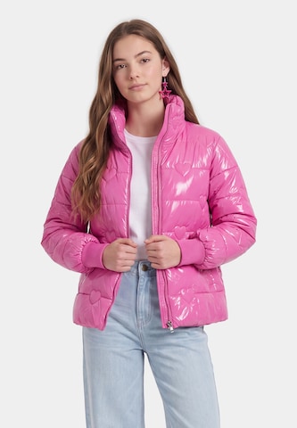 MYMO - Chaqueta de entretiempo en rosa: frente