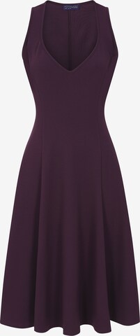 HotSquash Sukienka koktajlowa w kolorze fioletowy: przód