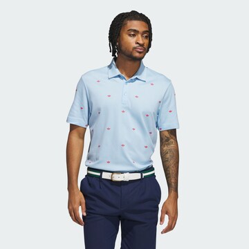 T-Shirt fonctionnel 'Trefoil' ADIDAS PERFORMANCE en bleu : devant
