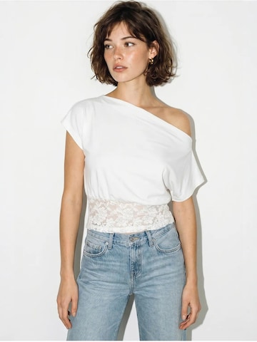 Camicia da donna di Bianco Lucci in bianco
