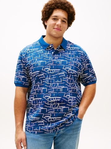 T-Shirt Tommy Hilfiger Big & Tall en bleu : devant