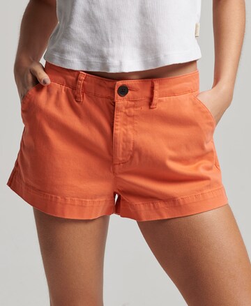 Superdry Regular Chino trousers in Red