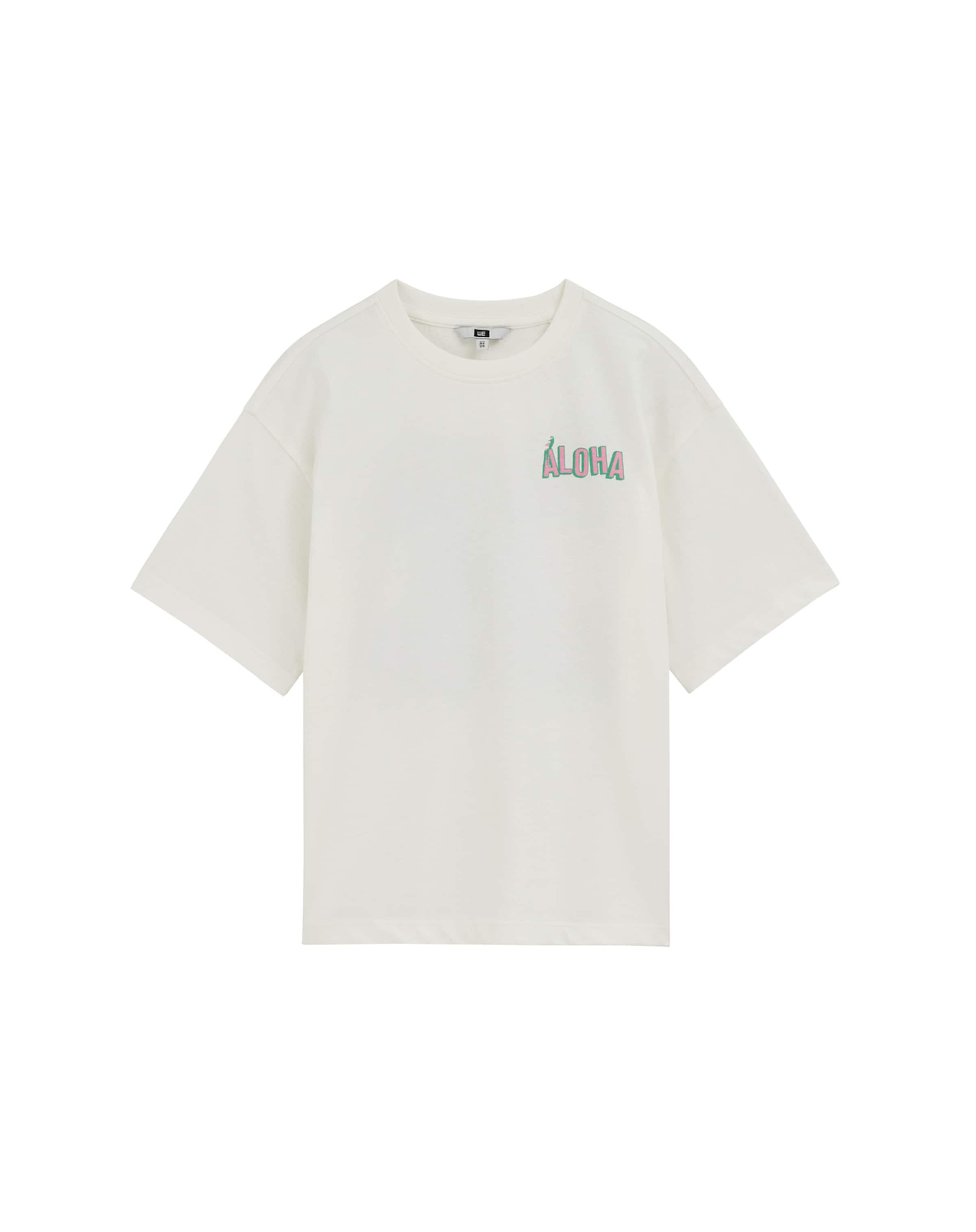 Maglietta di WE Fashion in verde: frontale