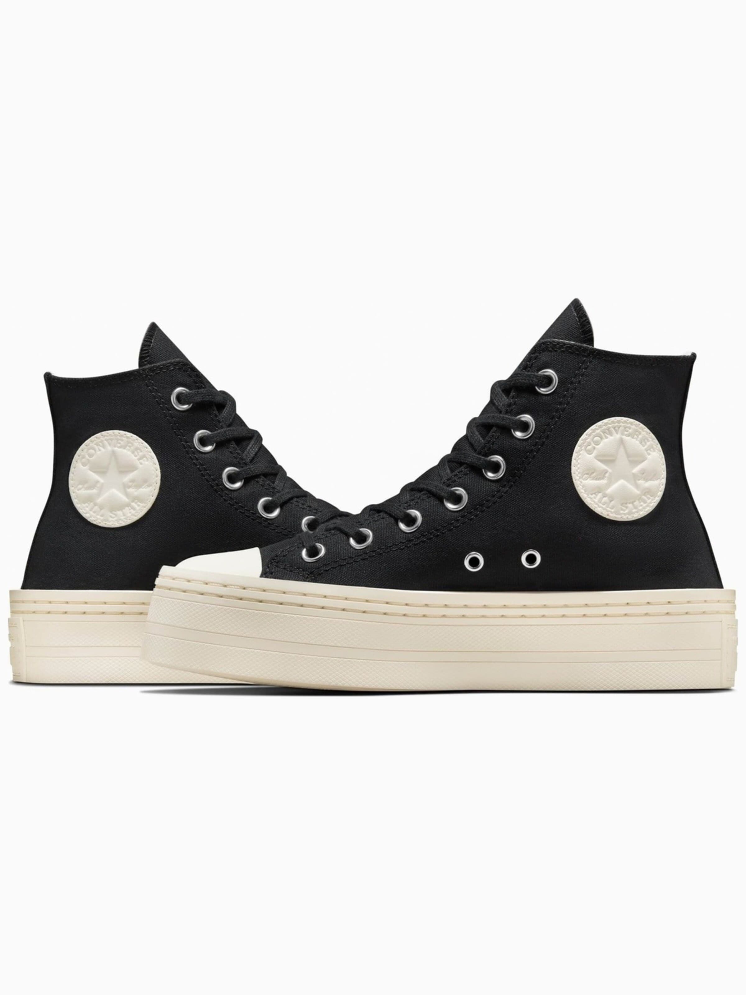 CONVERSE Sneakers hoog 'Converse Chuck Taylor Modern' in Zwart