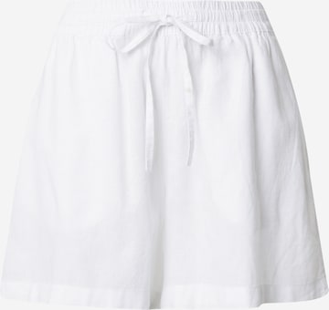 VERO MODA Loosefit Kalhoty 'LINN' – bílá: přední strana
