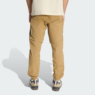 ADIDAS TERREX Regular Outdoor trousers 'Xperior Utilitas Clima365' in Brown