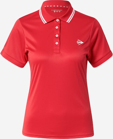 DUNLOP - Camiseta funcional en rojo: frente