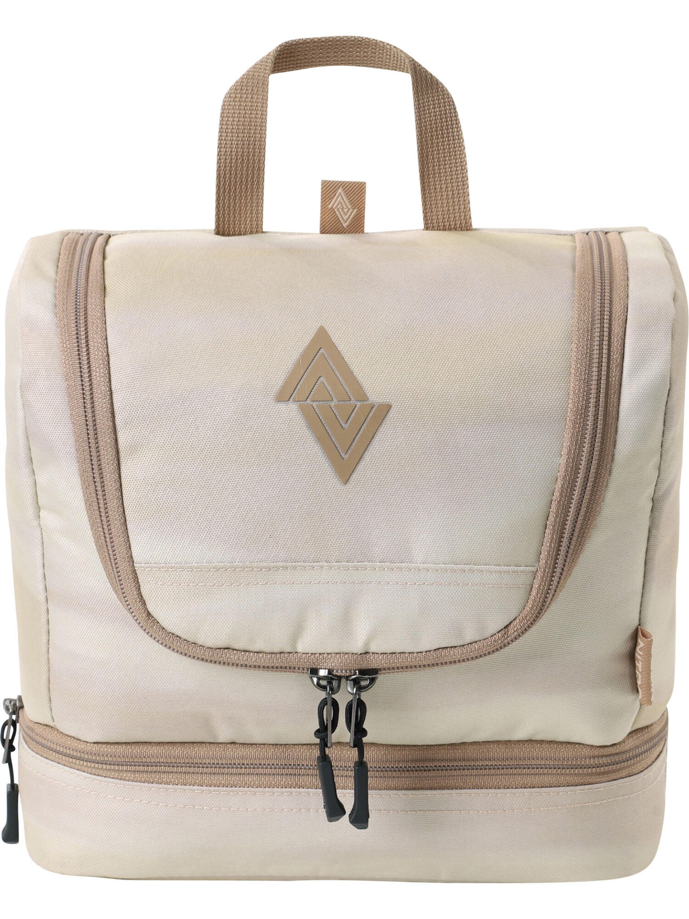 Trousses de toilette NITRO en beige : devant