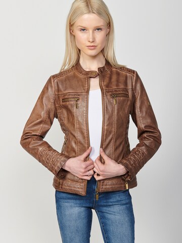 KOROSHI Between-season jacket in Brown