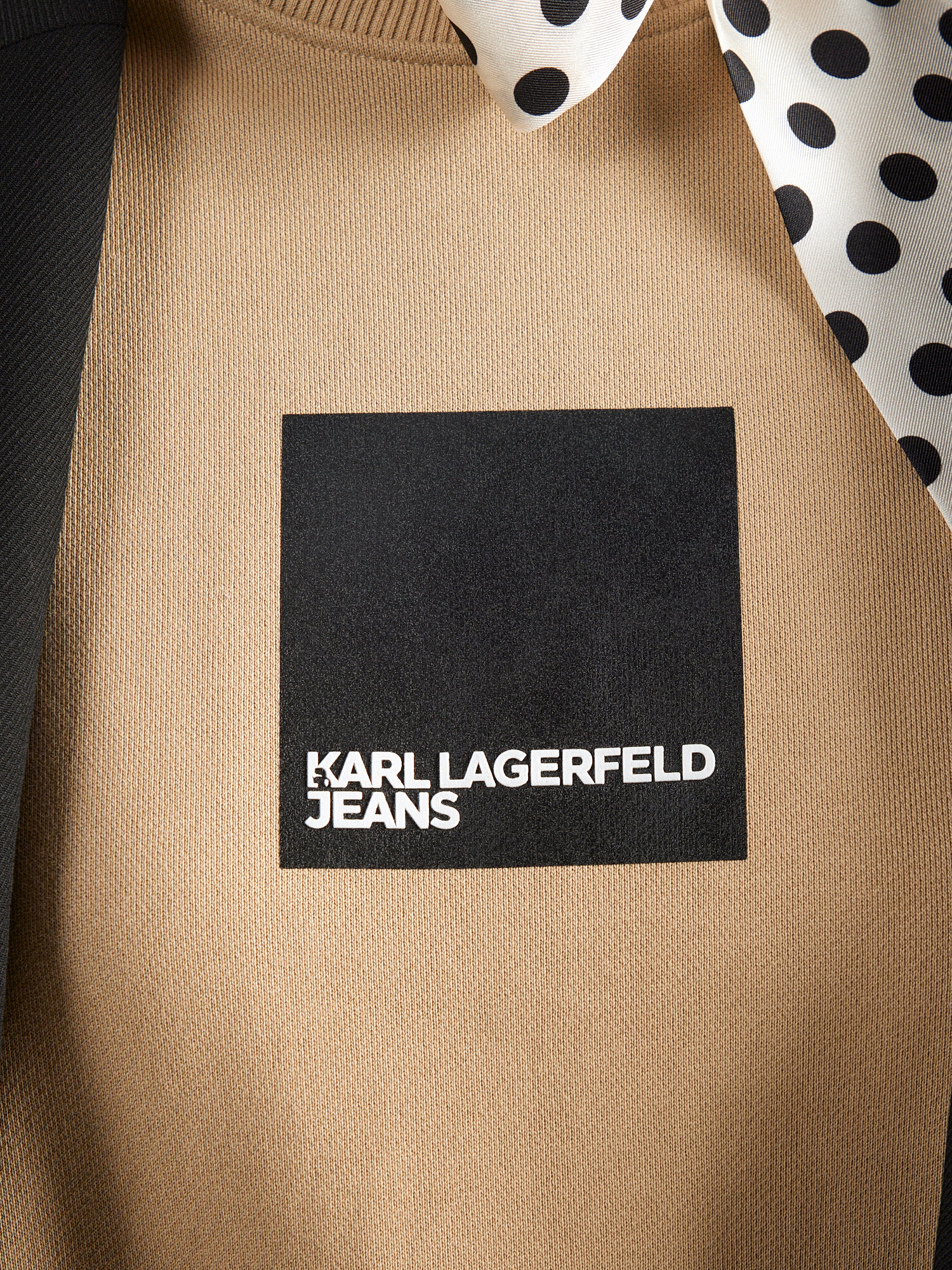 Sweat-shirt KARL LAGERFELD JEANS en marron