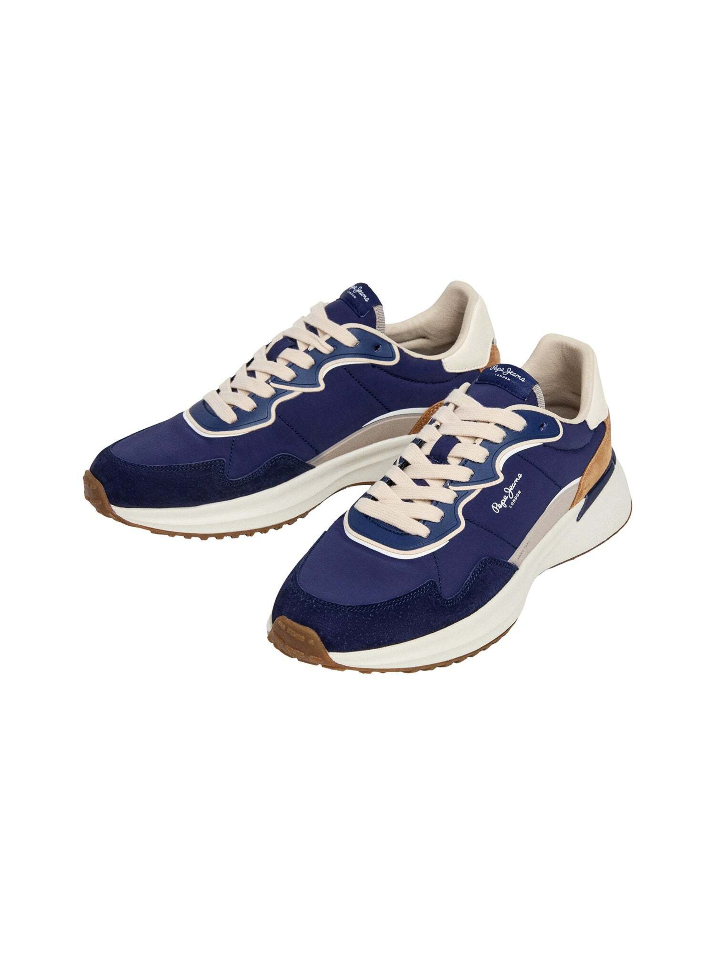 Sneaker bassa ' Bampton Club' di Pepe Jeans in blu