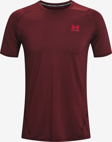 UNDER ARMOUR Functioneel shirt in Rood: voorkant