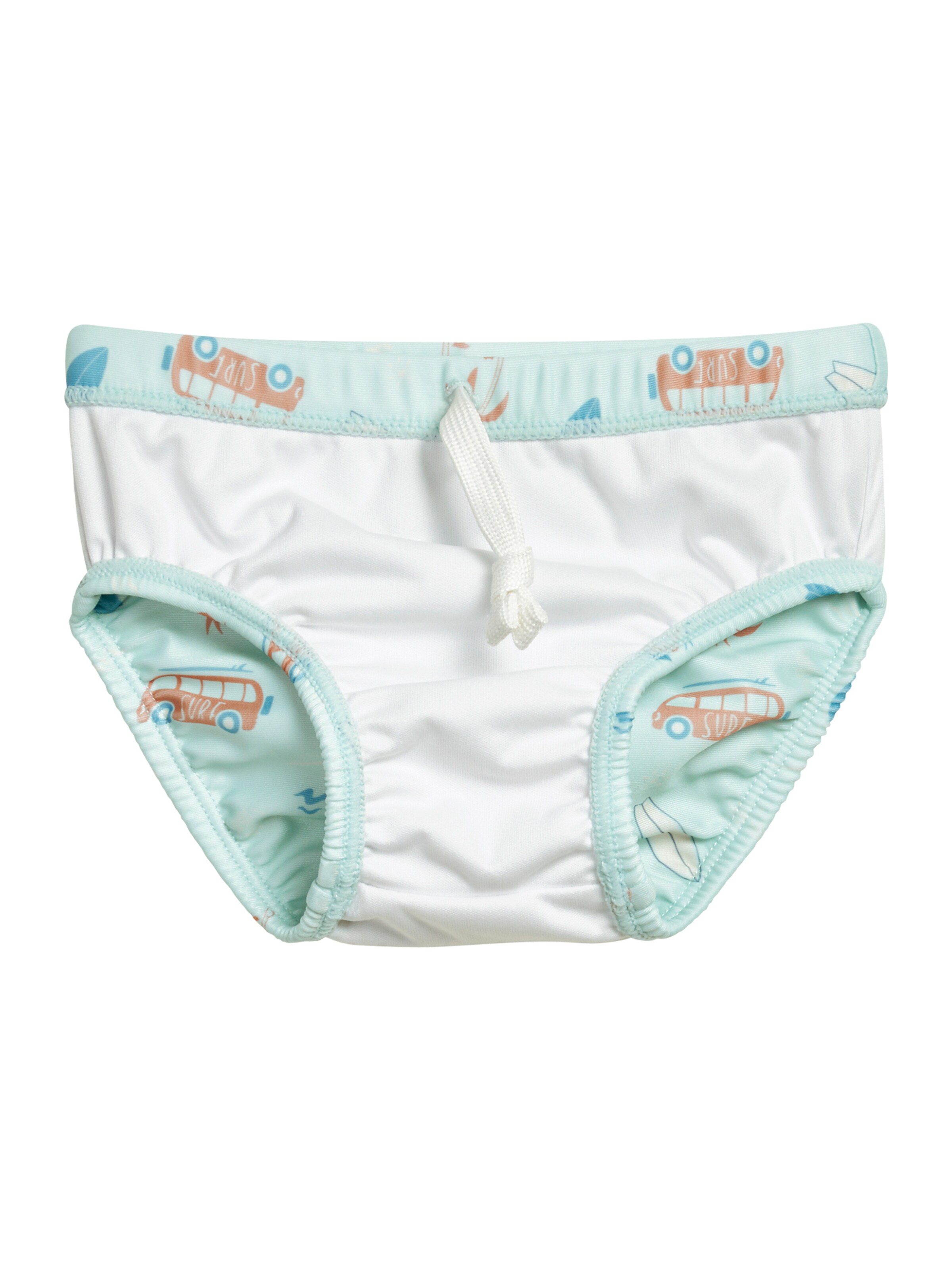 PLAYSHOES Zwembroek 'Surf-Bus' in Groen