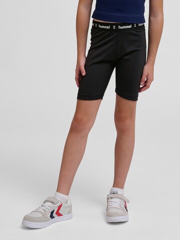 Hummel Skinny Sportsbukser 'Pulse' i sort: forside
