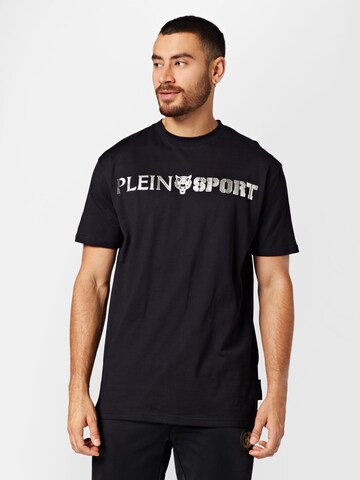 Plein Sport Shirt in Zwart: voorkant