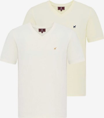 dzeltens Williot T-Krekls: no priekšpuses