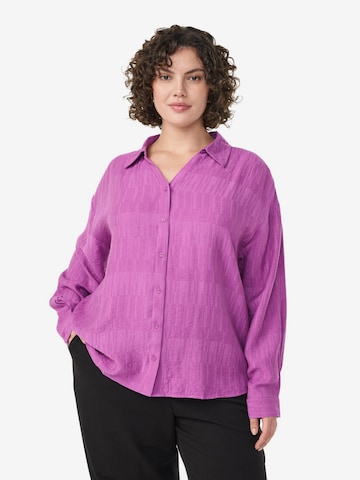 ZizziBluza 'Camonica' - ljubičasta boja: prednji dio