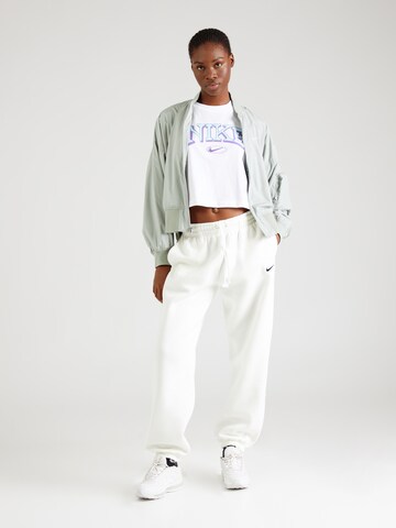 Nike Sportswear Loosefit Παντελόνι 'Phoenix Fleece' σε μπεζ