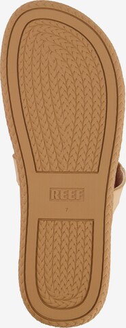 Claquettes / Tongs 'Cushion Ruby' REEF en beige