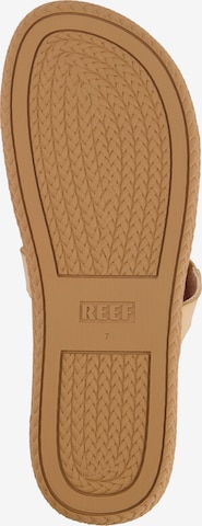 REEF Beach & Pool Shoes 'Cushion Ruby' in Beige