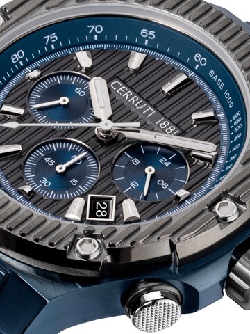 CERRUTI 1881 Analog watch 'Chronograph Lucardo' in Blue