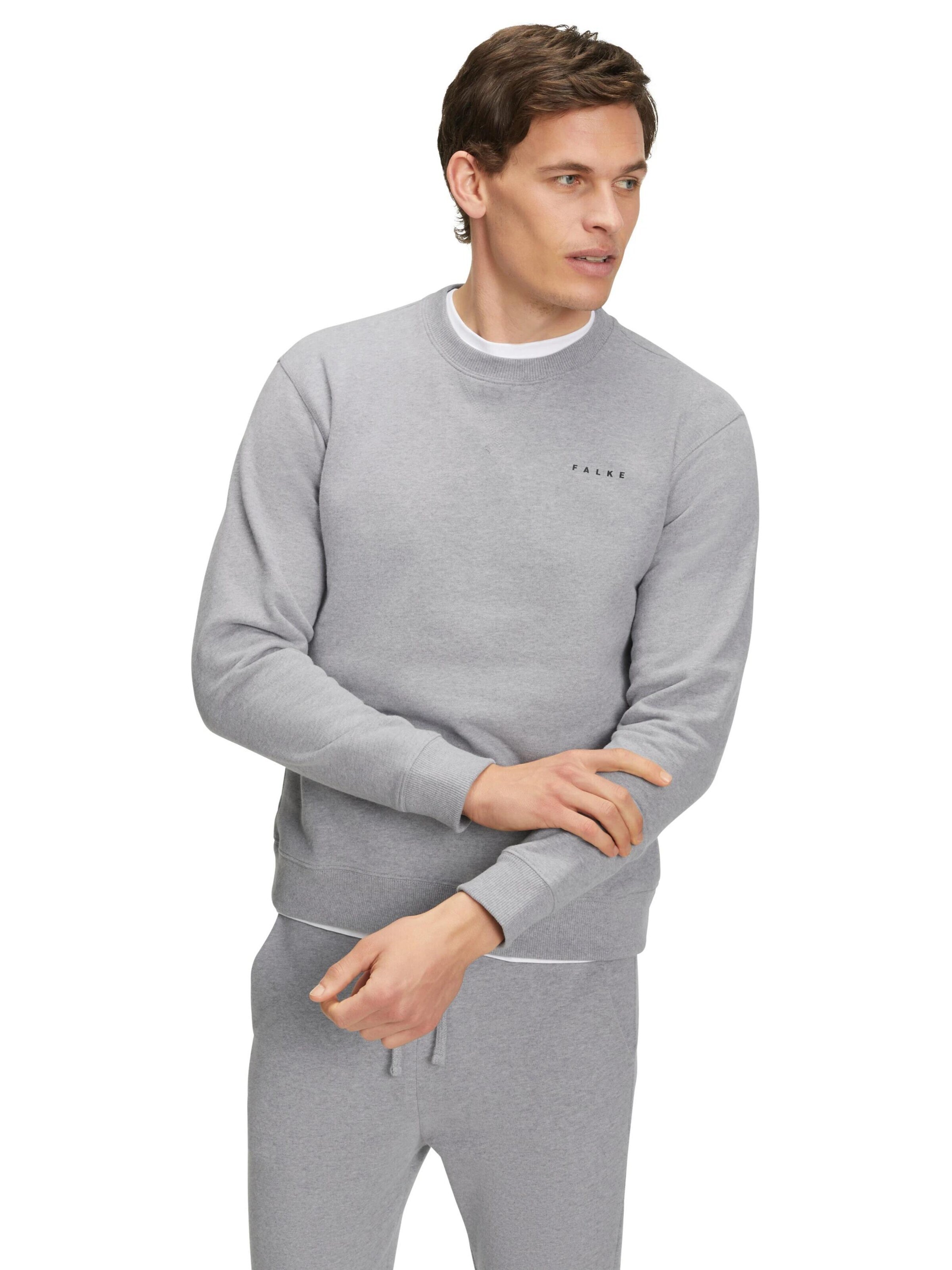 FALKE Sweatshirt 'Sweat' in Grey