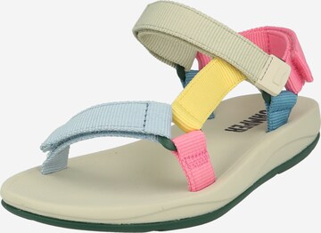 CAMPER Strap Sandals 'Match' in Mixed colors: front