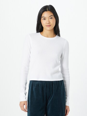 Abercrombie & Fitch Sweter w kolorze biały: przód