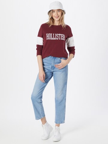 HOLLISTER Sweatshirt in Rot