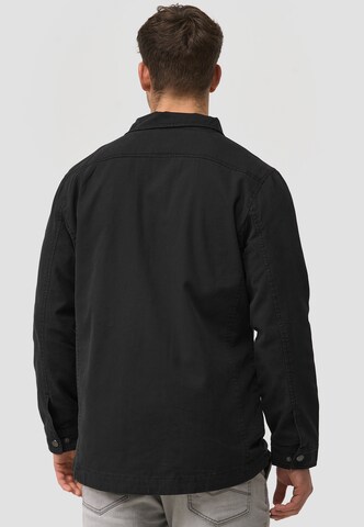 INDICODE JEANS Übergangsjacke 'Simeon' in Schwarz