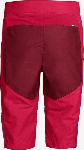 VAUDE Regular Outdoor broek in Rood