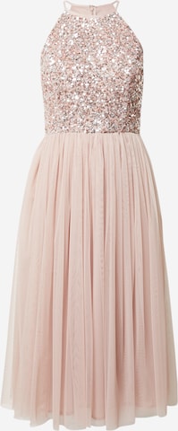 Maya Deluxe Cocktail Dress in Pink: front