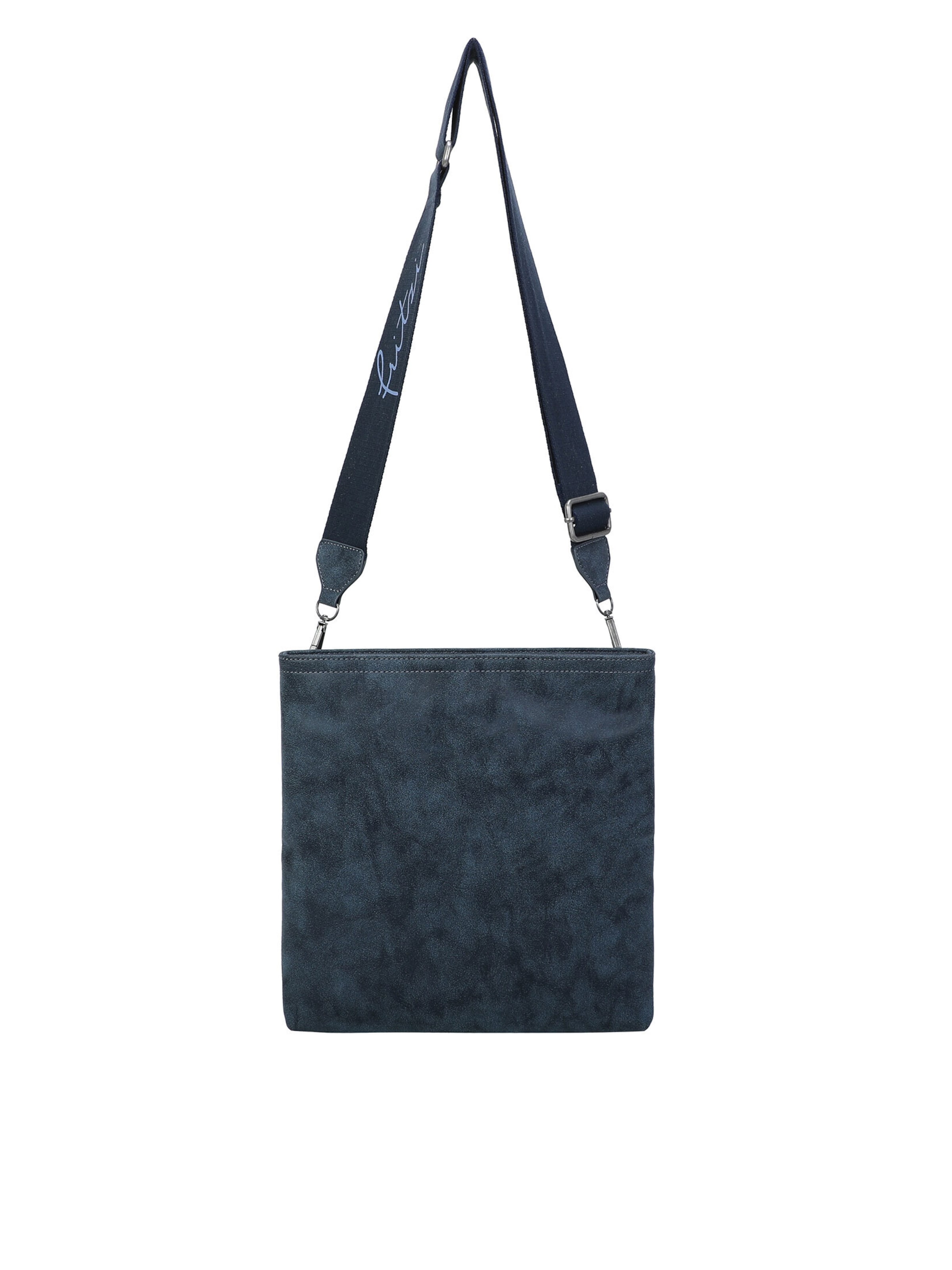 Fritzi aus Preußen Crossbody bag 'Ronja' in Blue: front