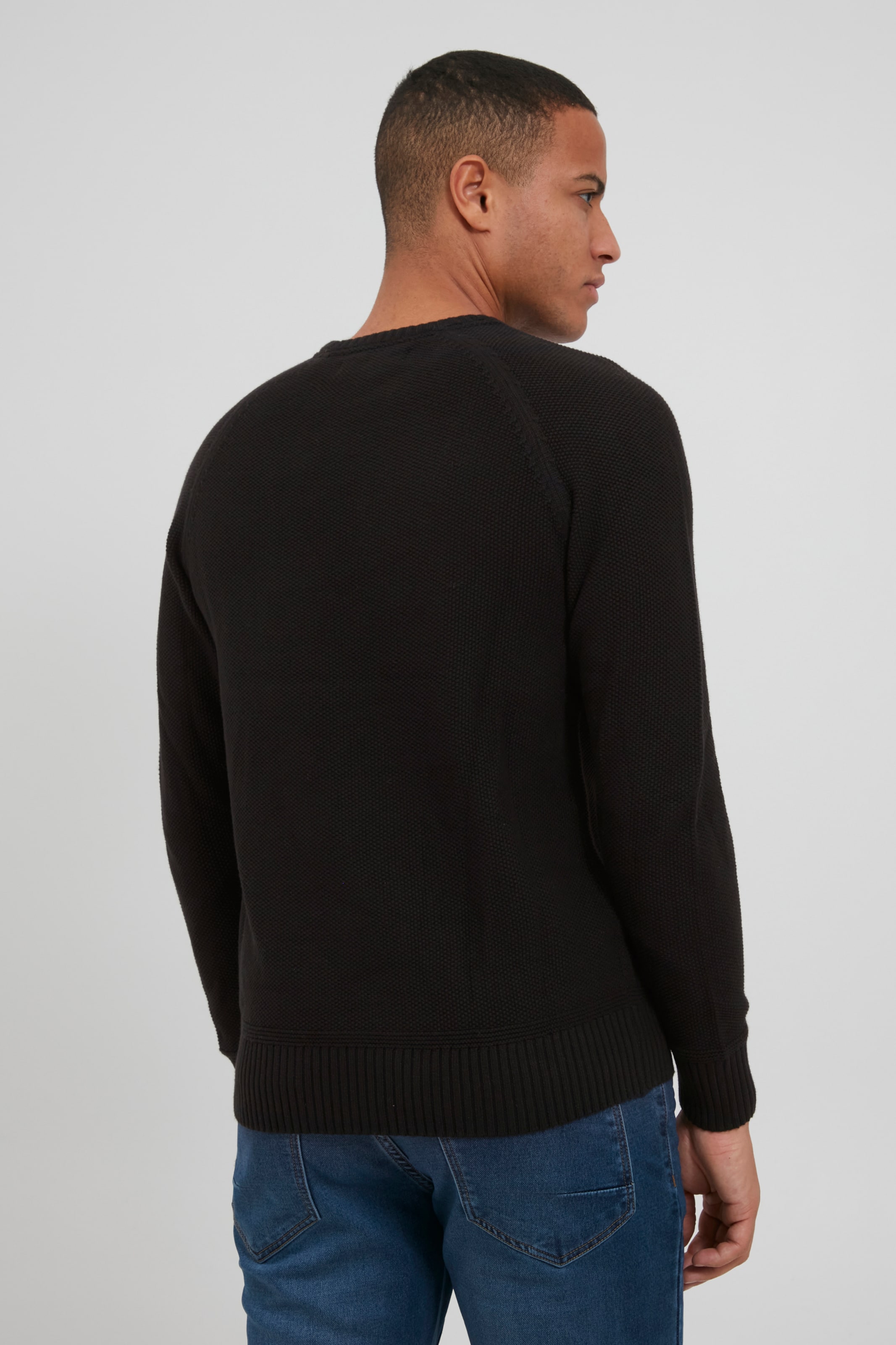 Männer Pullover & Strick BLEND Strickpullover 'Thoran' in Schwarz - ZN97237 Männer Pullover & Strick BLEND Strickpullover 'Thoran' in Schwarz - ZN97237