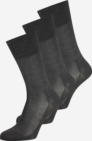 Chaussettes 'Tiago' FALKE en gris : devant